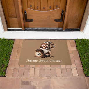 Personalisiert Gnome Sweet Gnome Coffee Gnome Fußmatte