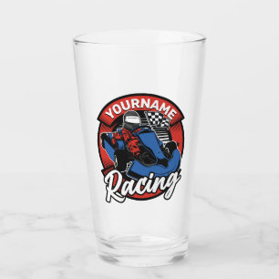Personalisiert Go Kart Extreme Racing Karting Race Glas