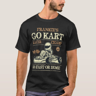 Personalisiert Go Kart Racing Motorsport Karting T-Shirt