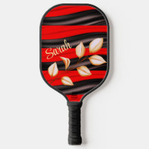 Personalisiert Golden mit Rot und Schwarz