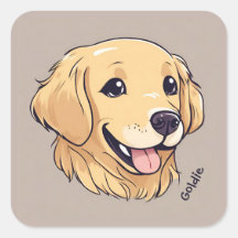 Personalisiert Golden Retriever Dog