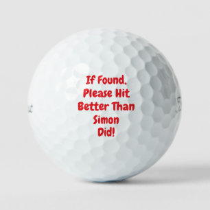 personalisiert golfball