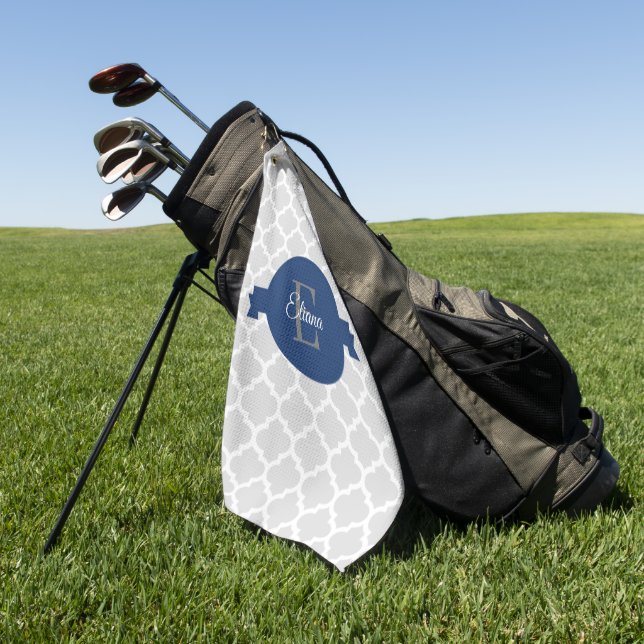 Personalisiert Golfhandtuch (Gras)