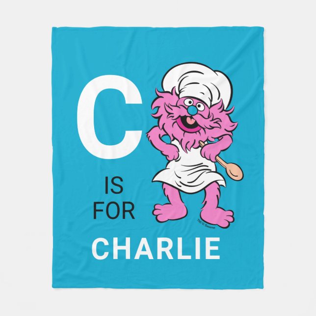 Personalisiert Gonger Fleecedecke (Vorderseite)