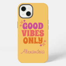 Personalisiert Good Vibes Yellow