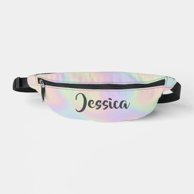 Personalisiert Gradient Holster Festival Fanny Pac Bauchtasche (Vorderseite)