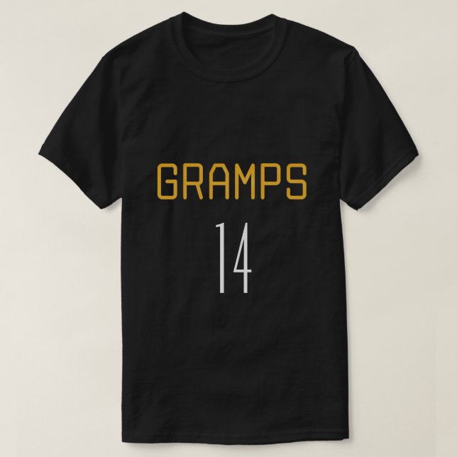 Personalisiert Gramps T - Shirt (Design vorne)