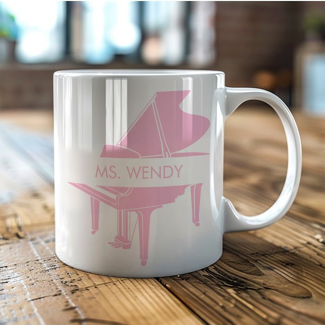 Personalisiert Grand Piano Kaffeetasse (Von Creator hochgeladen)