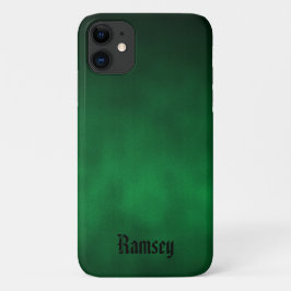 Personalisiert Green Gothic Ombre Art Case-Mate iPhone Hülle