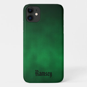 Personalisiert Green Gothic Ombre Art Case-Mate iPhone Hülle