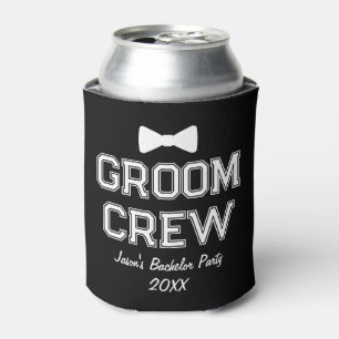 Personalisiert Groom Crew Bachelor Party Stag Dosenkühler