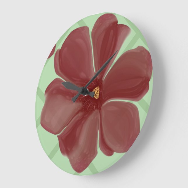 Personalisiert Große Wanduhr (Winkel)