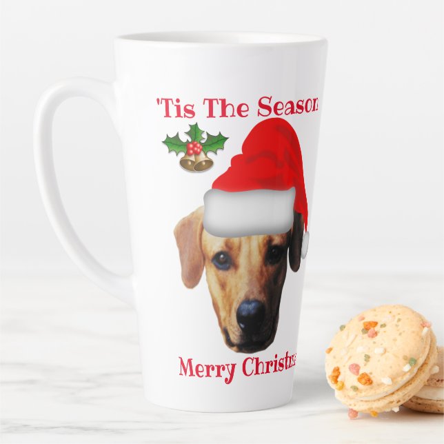 Personalisiert Große Weihnachtskaffee-Tasse Milchtasse (Beispiel)