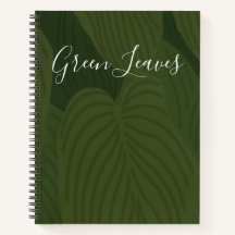 Personalisiert grüne Blätter botanische Natur