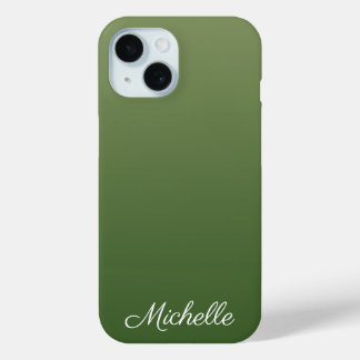 Personalisiert-grüner Ober Case-Mate iPhone Hülle