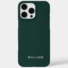 Personalisiert grünes iPhone Case mit benutzerdefi