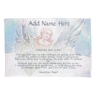 Personalisiert Guardian Angel Blanket Kissenbezug