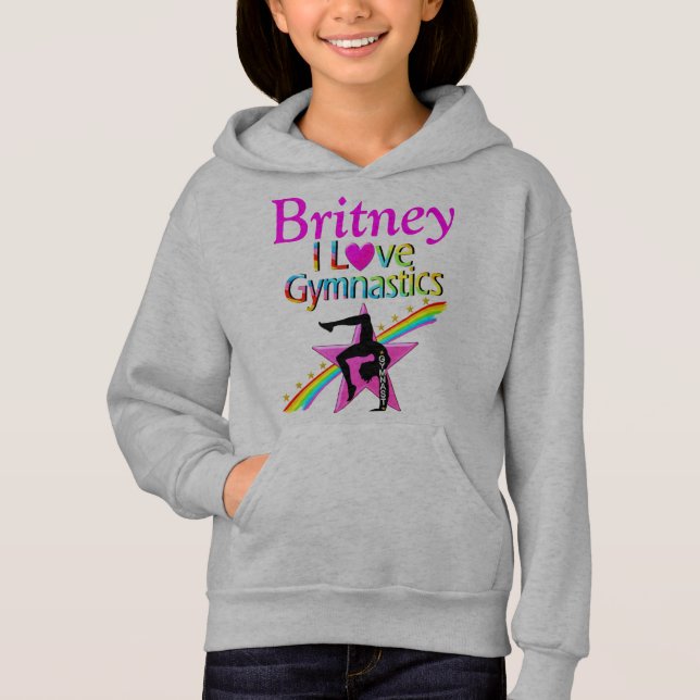 PERSONALISIERT GYMNASTICS CHAMPION SWEATSHIRT (Vorderseite)