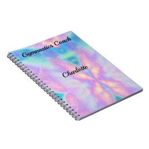 PERSONALISIERT - GYMNASTICS COACH SPIRAL NOTEBOOK NOTIZBLOCK