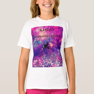 PERSONALISIERT GYMNASTICS PARTY T - SHIRT