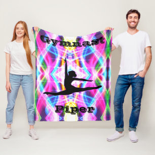 Personalisiert Gymnastik Fleece Blanket