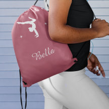 Personalisiert Gymnastik Girl Drawstring Bag
