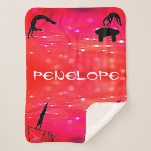 Personalisiert Gymnastik Sherpa Blanket Sherpadecke
