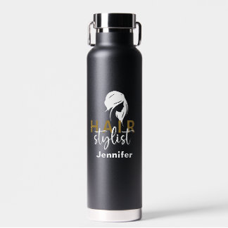 Personalisiert-Haarstylist-Typografie Trinkflasche