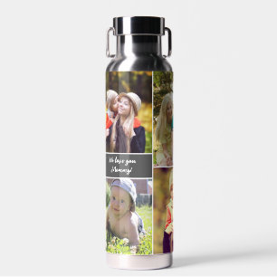 Personalisiert haben wir Sie Liebe Mommy Foto Coll Trinkflasche