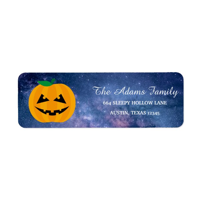Personalisiert Halloween Little Pumpkin (Vorne)