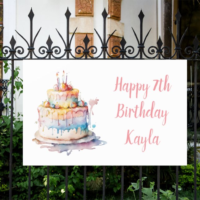 Personalisiert Happy Birthday Banner (Von Creator hochgeladen)