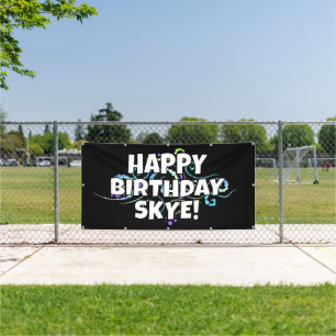 Personalisiert Happy Birthday Banner