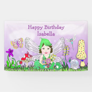 Personalisiert Happy Birthday Mairy Tale Themed Banner