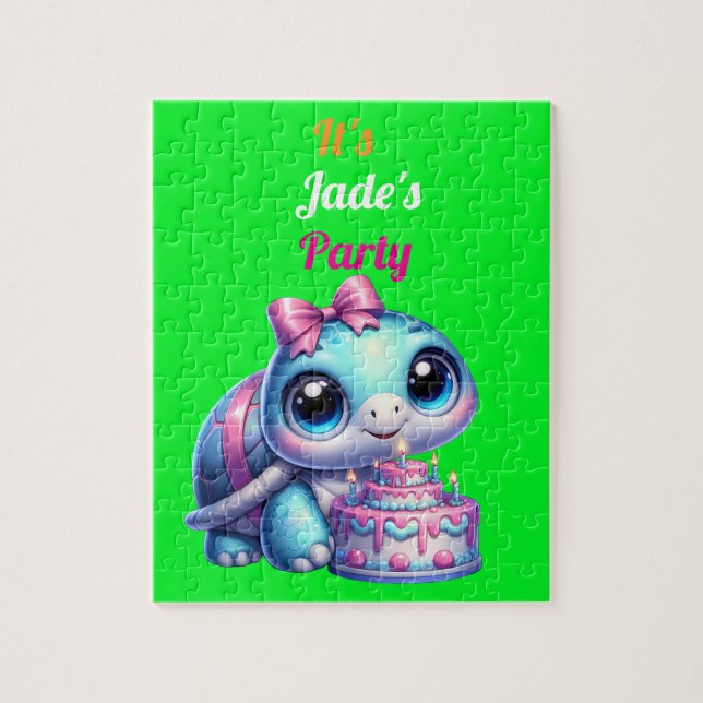 Personalisiert Happy Birthday Puzzle (Vertikal)