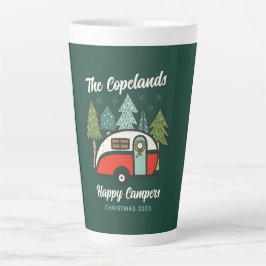 Personalisiert Happy Campers Milchtasse