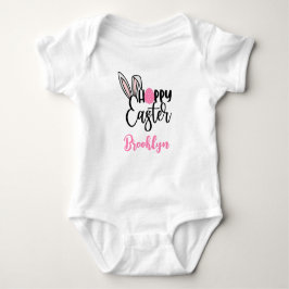 Personalisiert Happy Easter Baby One Piece Bodysui Baby Strampler
