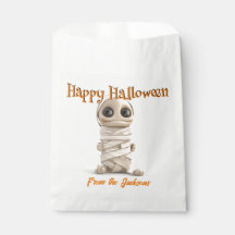 PERSONALISIERT Happy Halloween | BIG EYE MUMMY