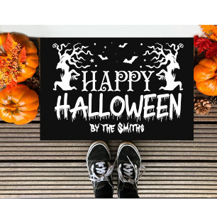 Personalisiert Happy Halloween Fußmatte