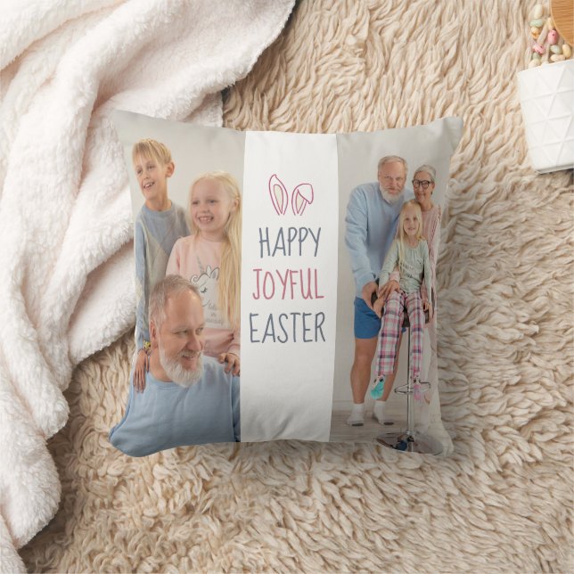 Personalisiert Happy Oaster Throw Kissen (Decke)