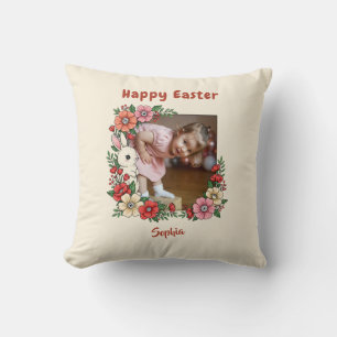 Personalisiert Happy Oster Blumengeblasen Custom P Kissen