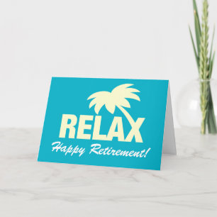 Personalisiert Happy Retirement Grußkarte Karte