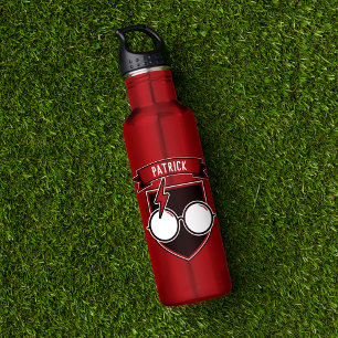 Personalisiert HARRY POTTER™-Abzeichen Edelstahlflasche