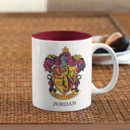 Personalisiert Harry Potter | Gryffindor House Wap Zweifarbige Tasse