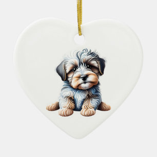 Personalisiert Havanese Welppy Keramik Ornament