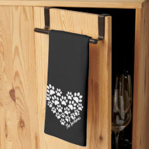 Personalisiert Heart Paw Prints