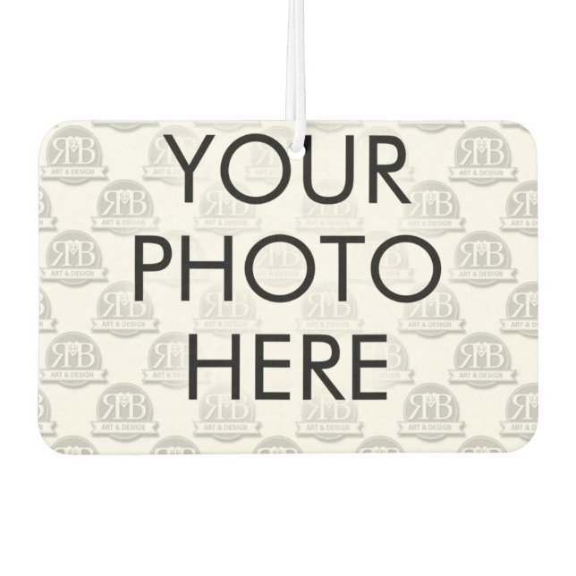 Personalisiert Heart Shaped Air Freshener Autolufterfrischer (Vorderseite)