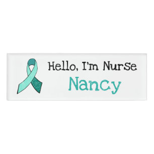 Personalisiert Hello, Im Nurse Name Tag Namenschild