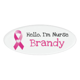 Personalisiert Hello, Im Nurse Name Tag Namenschild