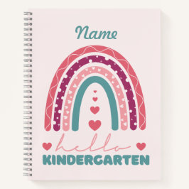 Personalisiert Hello Kindergarten Notizbuch