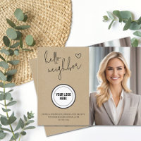 Personalisiert Hello Neighbor Realty Kraft Paper